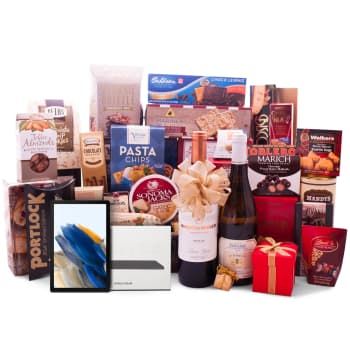 Galaxy Tab A8 and Wine Harmony Hamper