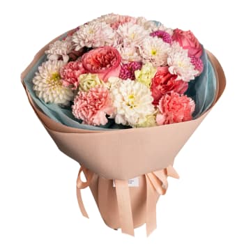 Pink Flower Perfection Bouquet – view 2