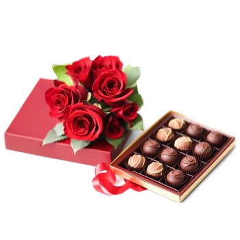 Simply Roses and Chocolates – view 2