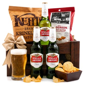 Stella Artois Savory Snacks Basket – view 2