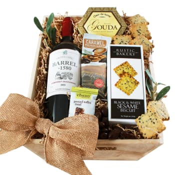 Cabernet and Chocolate Treats Gift Box – view 2