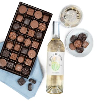 California Chardonnay and Chocolate