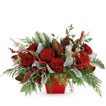 Holly Jolly Holiday Bouquet – view 2