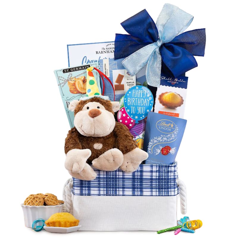 Birthday Wishes Gift Basket