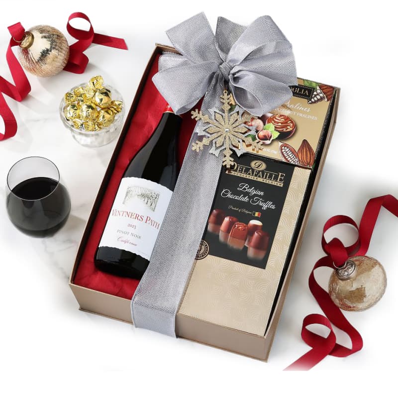 Pinot Noir and Chocolate Gift Box